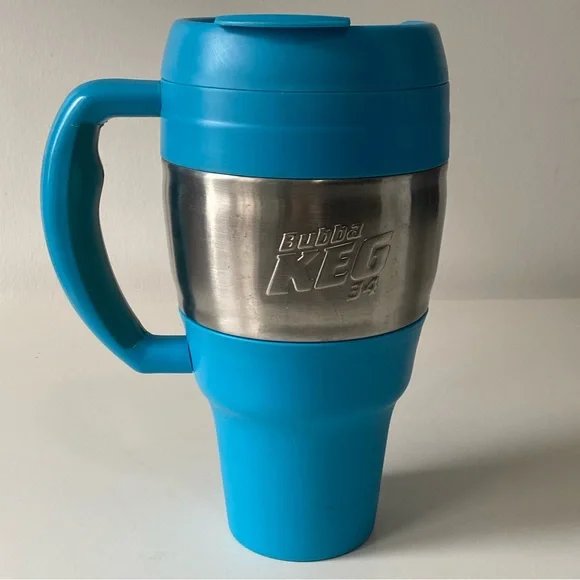Bubba Keg 34oz. Blue XL Jumbo insulated travel mug - Picture 2 of 15